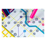 Geronimo Games gioco da tavolo blu arancione Next Station London