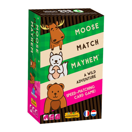 Giochi di Geronimo gioco di carte Moose Match Mayhem
