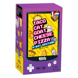 Geronimo games gioco di carte taco cat pizza al formaggio di capra - edizione a 8 bit