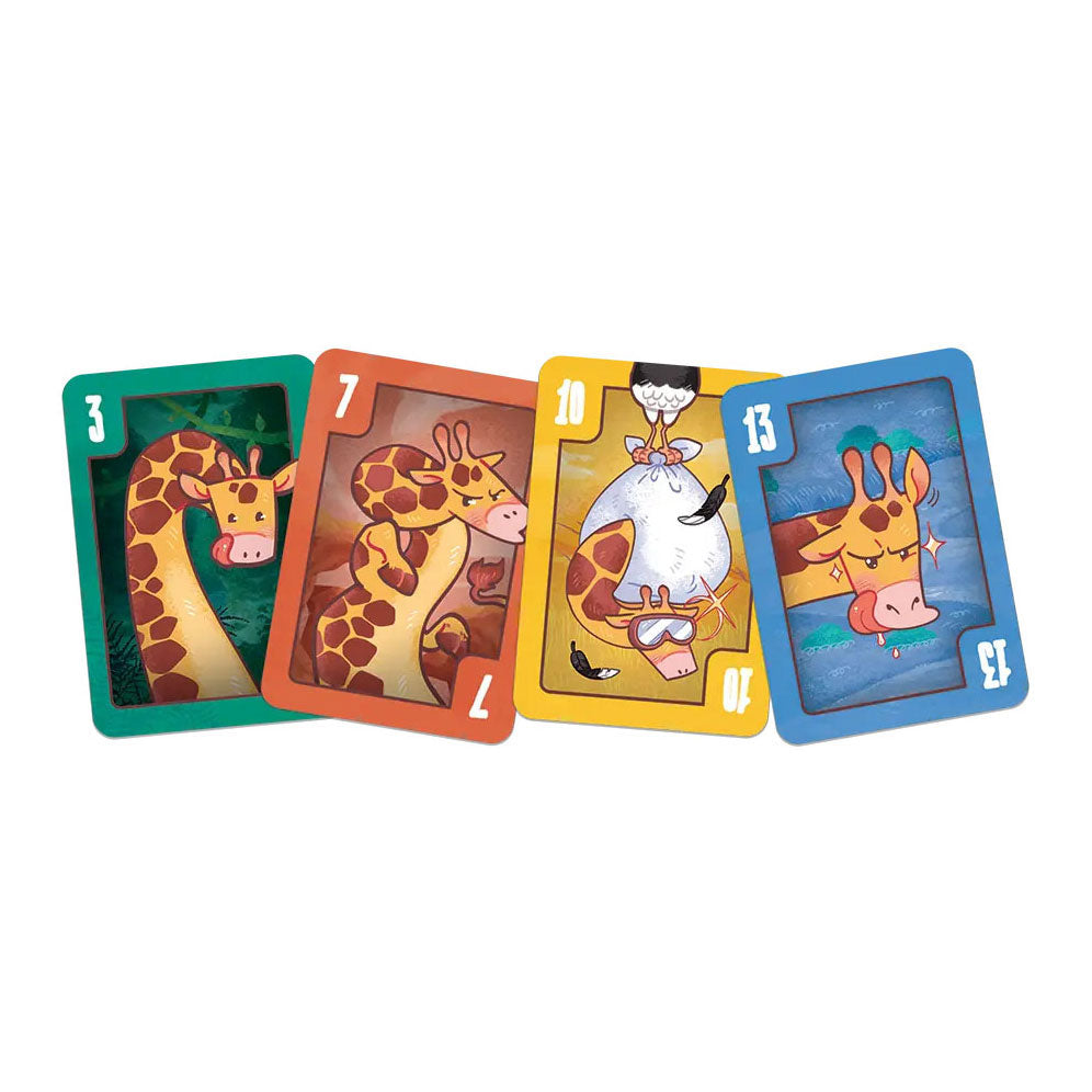 Geronimo giochi di carte gioco giraffa raffa