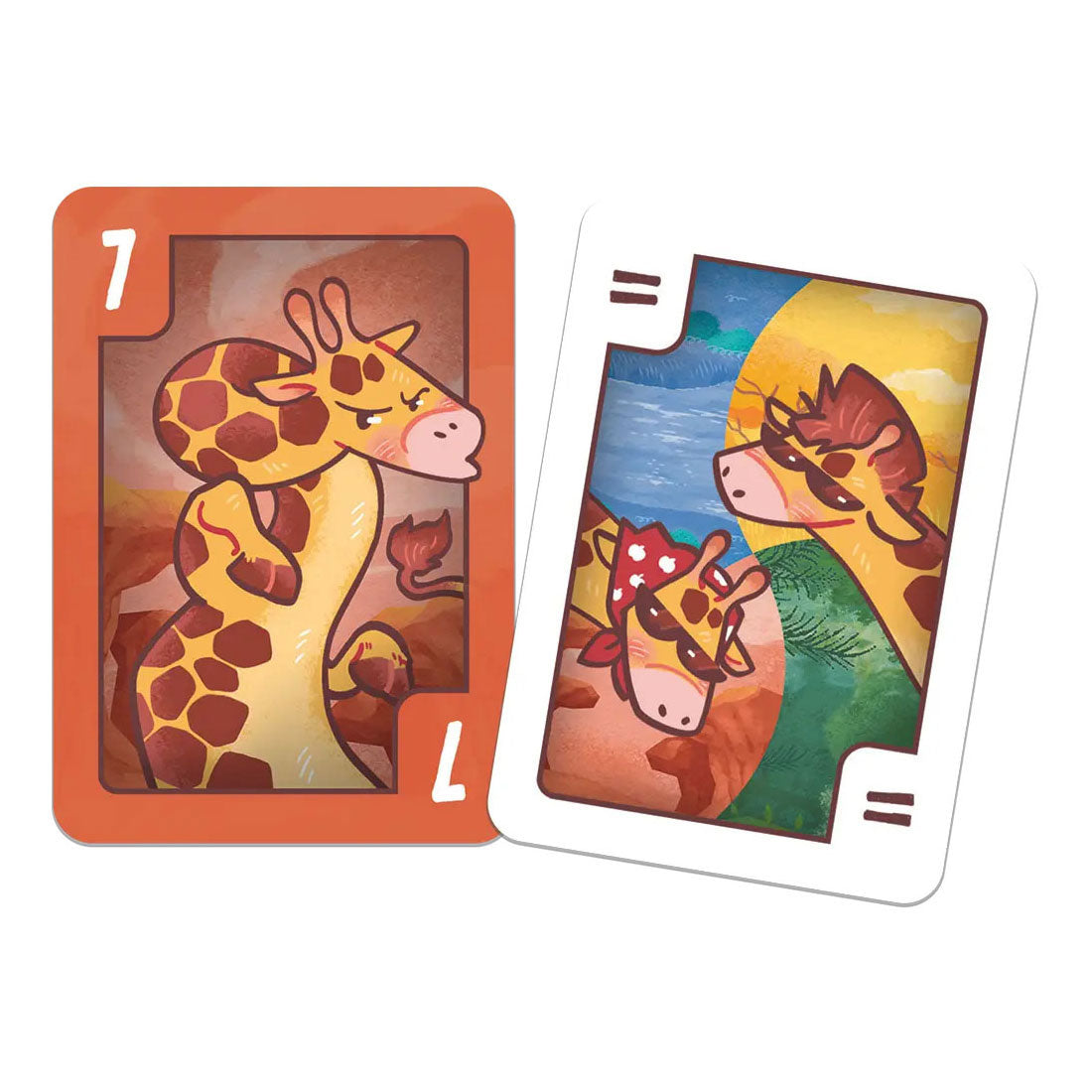 Geronimo giochi di carte gioco giraffa raffa