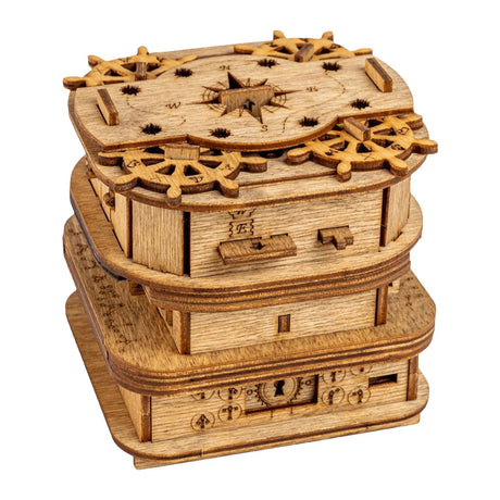 Geronimo Games Idventure Cluebox Puzzle Cube - L'armadietto di Davy Jones
