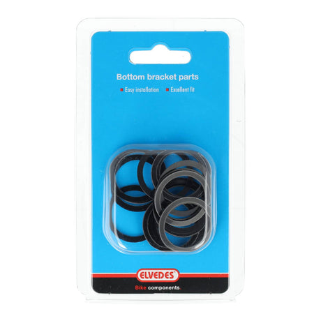 Anello di ripieno di posti Elvedes 30 x 24 x 1,0 mm - plastica (20 pezzi)