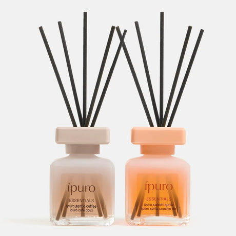 Set diffusore di fragranze Ipuro caffè delicato tramonto spritz 2x50ml