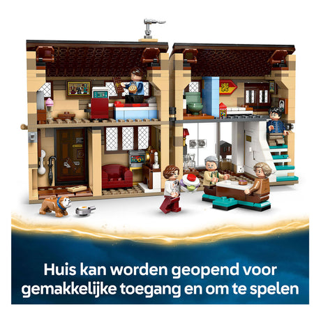 Lego Harry Potter Privet Drive: kit di costruzione Visita di zia Margot - 76451
