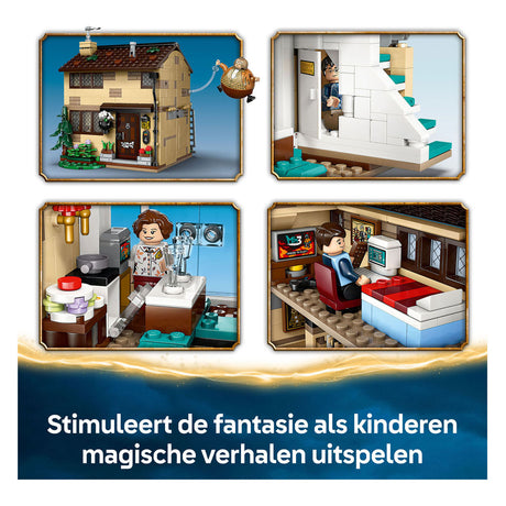 Lego Harry Potter Privet Drive: kit di costruzione Visita di zia Margot - 76451