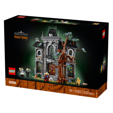 Lego icons burgemeestershuis - griezelig landhuis bouwpakket voor volwassenen 11383