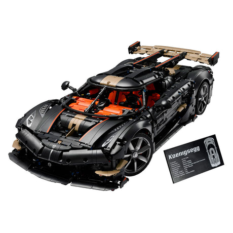 Lego ® technic koenigsegg sadair's spear megacar - technische bouwset voor volwassenen - 42232