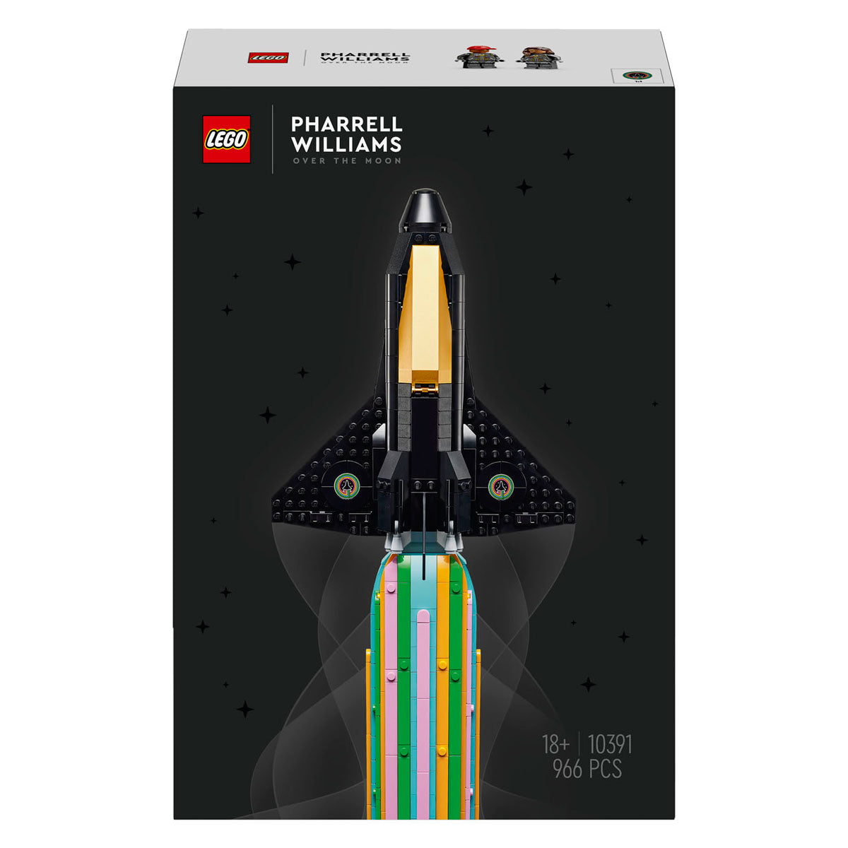 Icone Lego 10391 Sulla Luna con Pharrell Williams