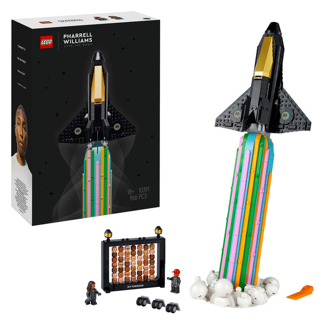 Icone Lego 10391 Sulla Luna con Pharrell Williams