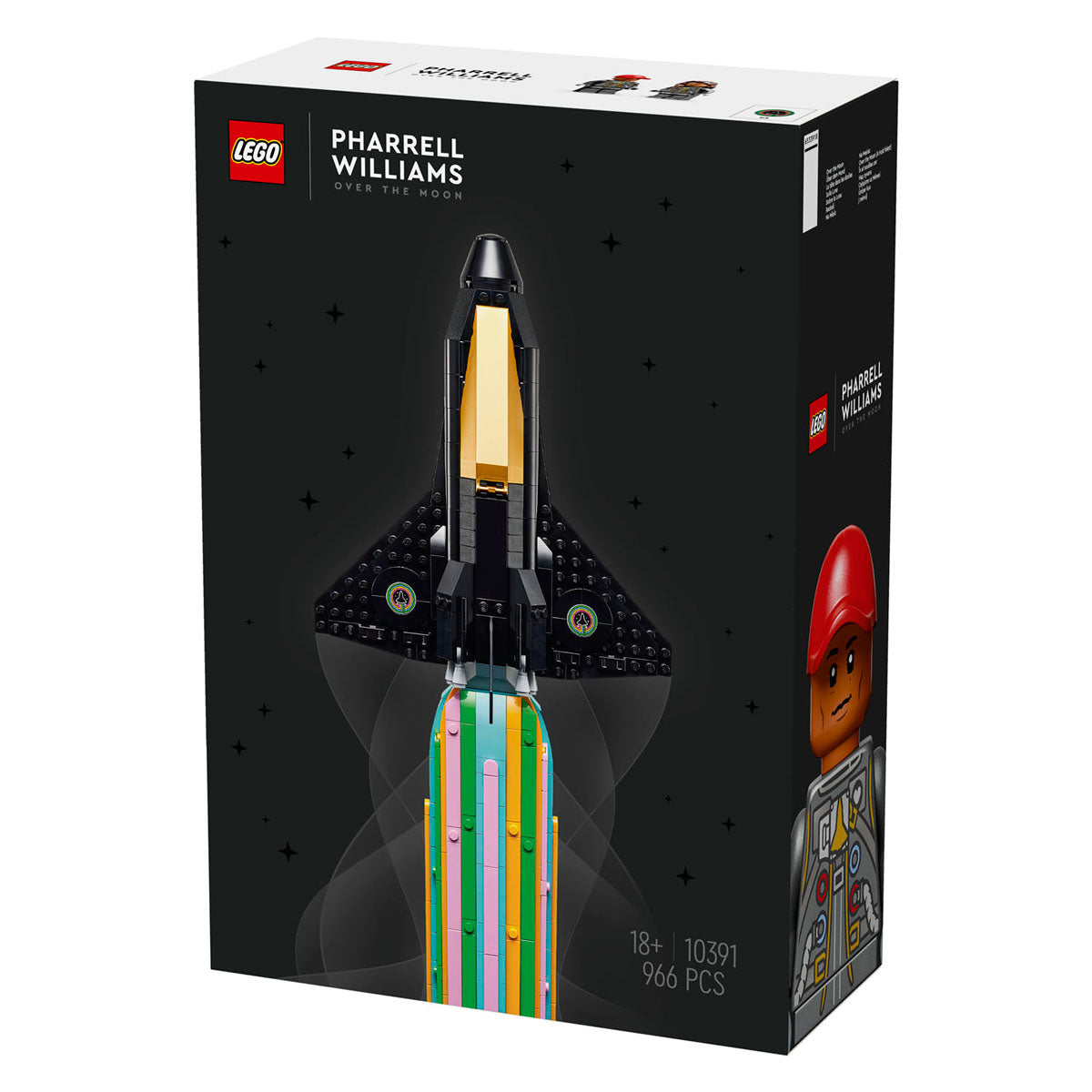 Icone Lego 10391 Sulla Luna con Pharrell Williams