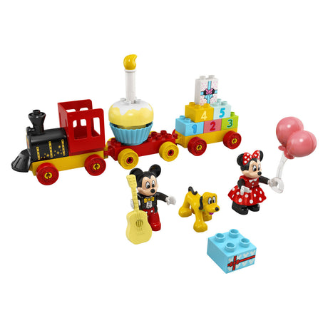 Lego Duplo Disney il treno di compleanno di Topolino e Minnie, giocattolo costruibile per i più piccoli 10941