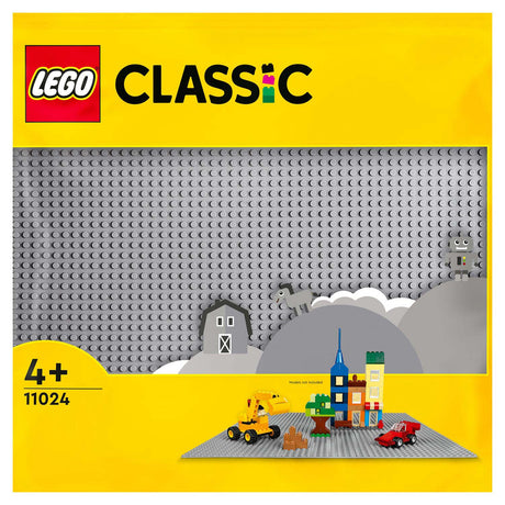 Pannello da costruzione LEGO Classic grigio 48x48 11024