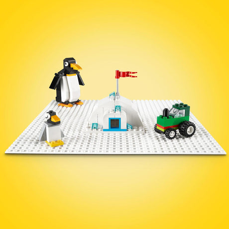 Piastra da costruzione bianca Lego Classic 11026