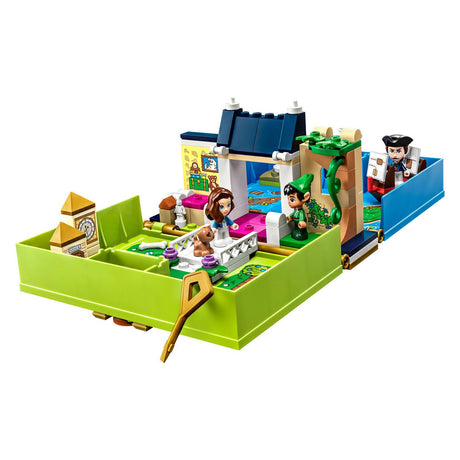 Lego Disney - Giocattolo da costruzione Le avventure del libro di fiabe di Peter Pan Wendy (43220)