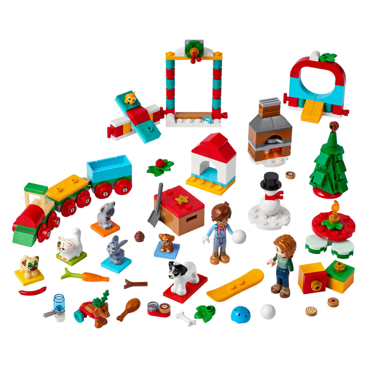 Calendario dell'Avvento Amici LEGO 41758