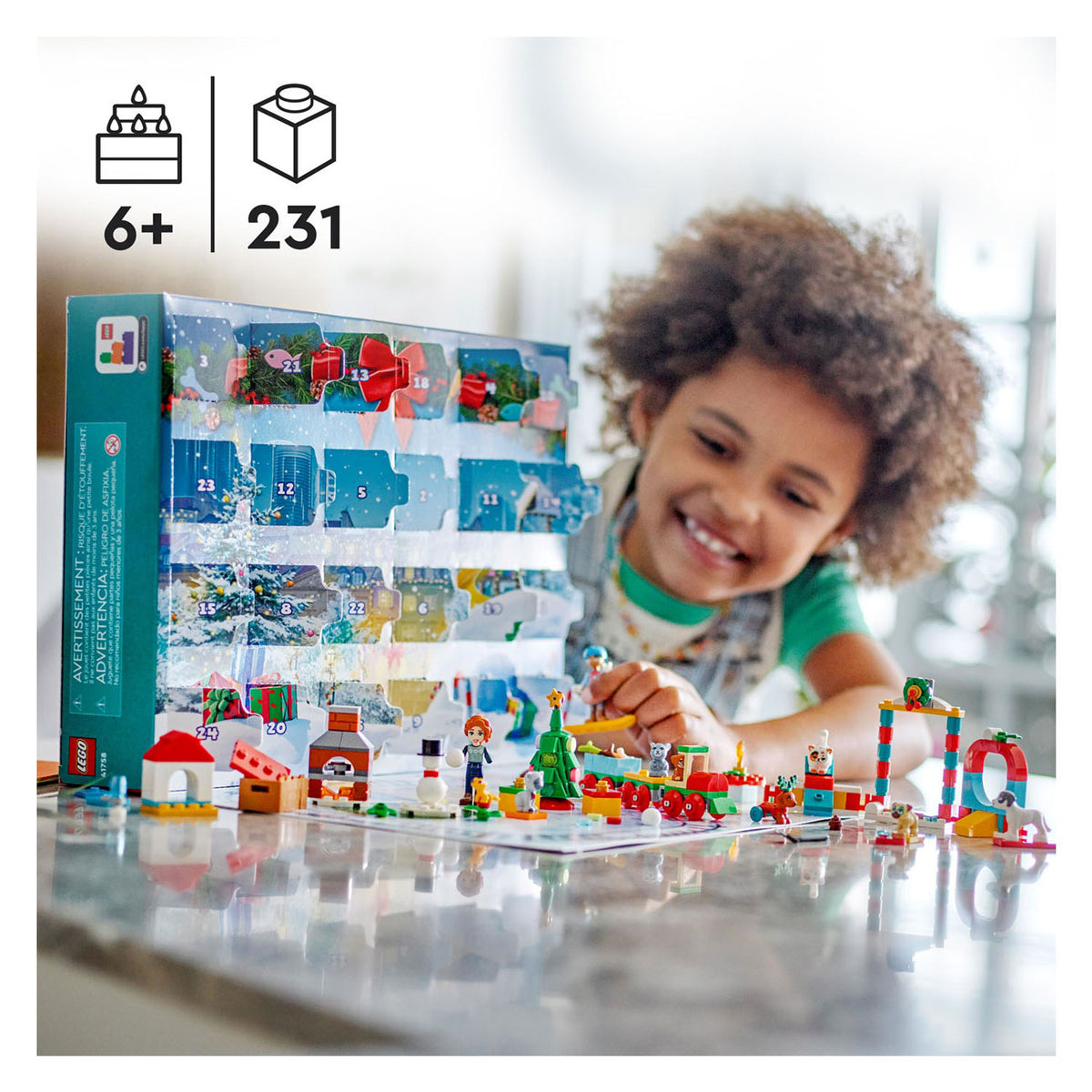 Calendario dell'Avvento Amici LEGO 41758
