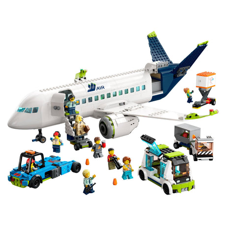 Set giocattolo aereo aereo passeggeri Lego City - 60367