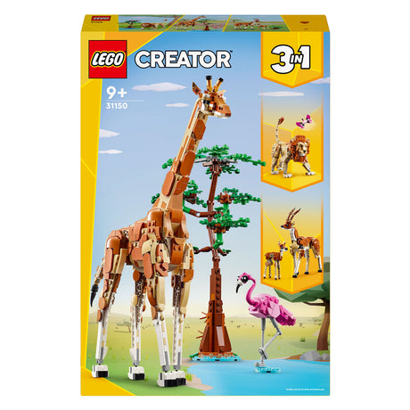 Animali safari 3 in 1 Lego Creator - 31150