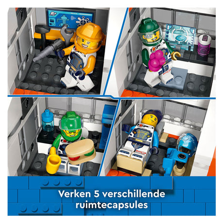 Lego City - Giocattolo di costruzione della stazione spaziale modulare (60433)