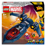Lego Marvel - X-Men X-Jet giocattolo costruibile (76281)