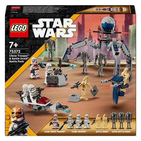 Pacchetto battaglia Lego Star Wars Clone Trooper™ Battle Droid™ - 75372
