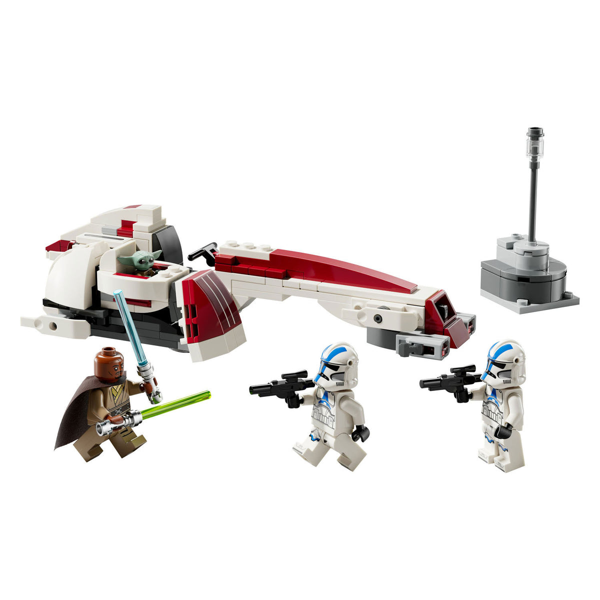 Lego Star Wars - Giocattolo da costruzione per la fuga dallo speeder Barc (75378)