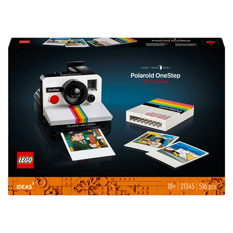 Lego ideas Giocattolo costruibile per fotocamera polaroid onestep sx-70 (21345)