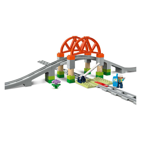 Lego Duplo Town 10426 Set di espansione Ponte e binari del treno