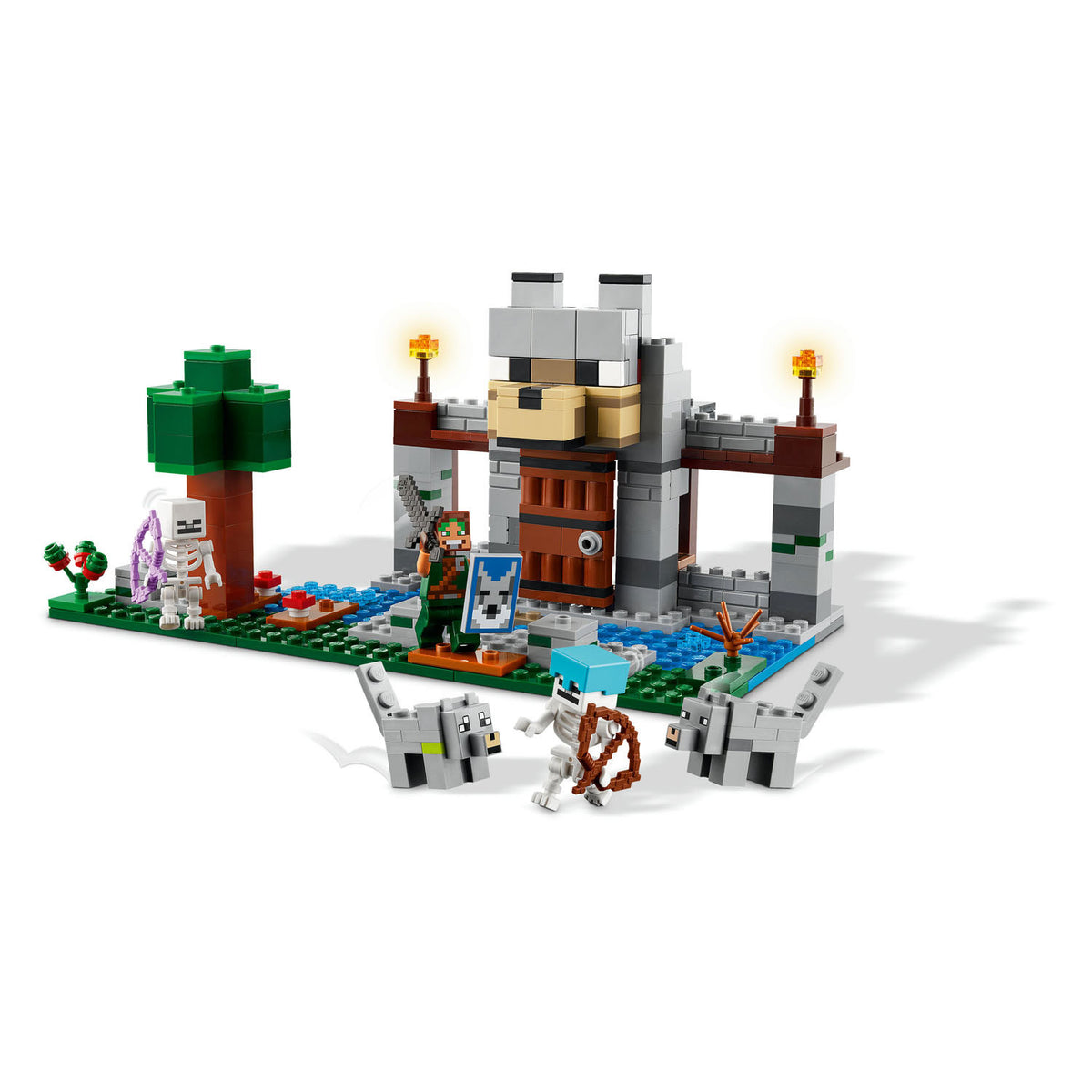 Lego Minecraft 21261 il castello del lupo