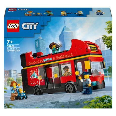 Autobus turistico rosso a due piani Lego City - 60407