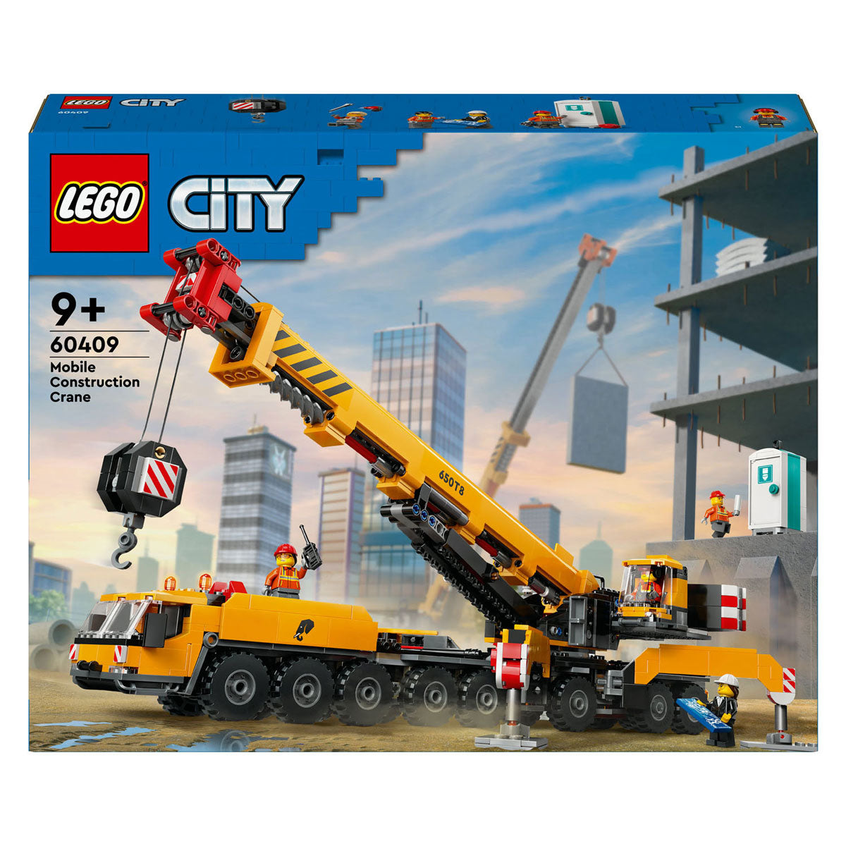 LEGO CITY 60409 Gialla Mobile Construction Crane