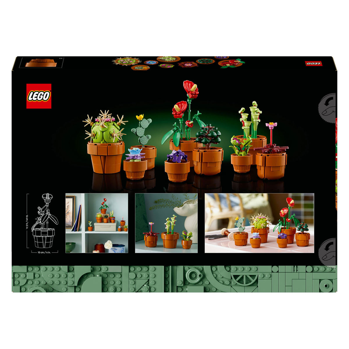 Mini piante di icone Lego - collezione botanica - 10329