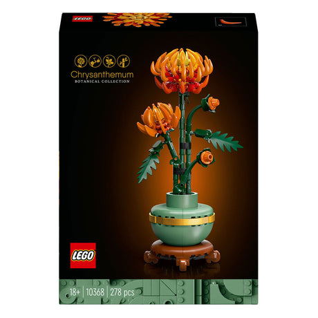 Crisantemo di icone Lego - collezione botanica - 10368