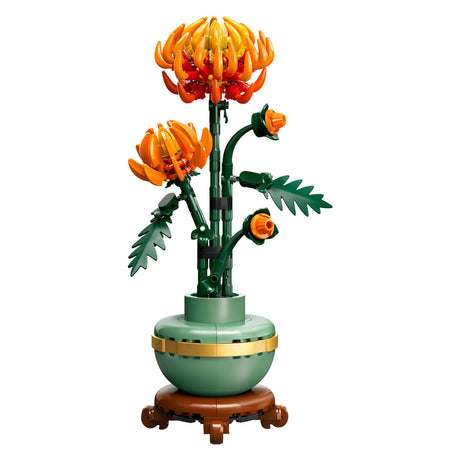 Crisantemo di icone Lego - collezione botanica - 10368