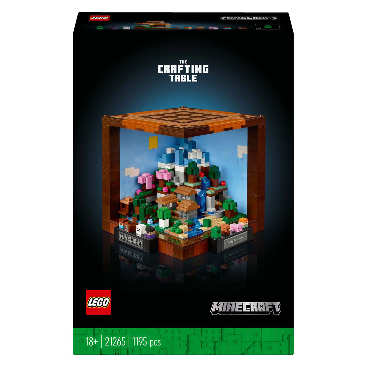 Lego minecraft 21265 il banco da lavoro