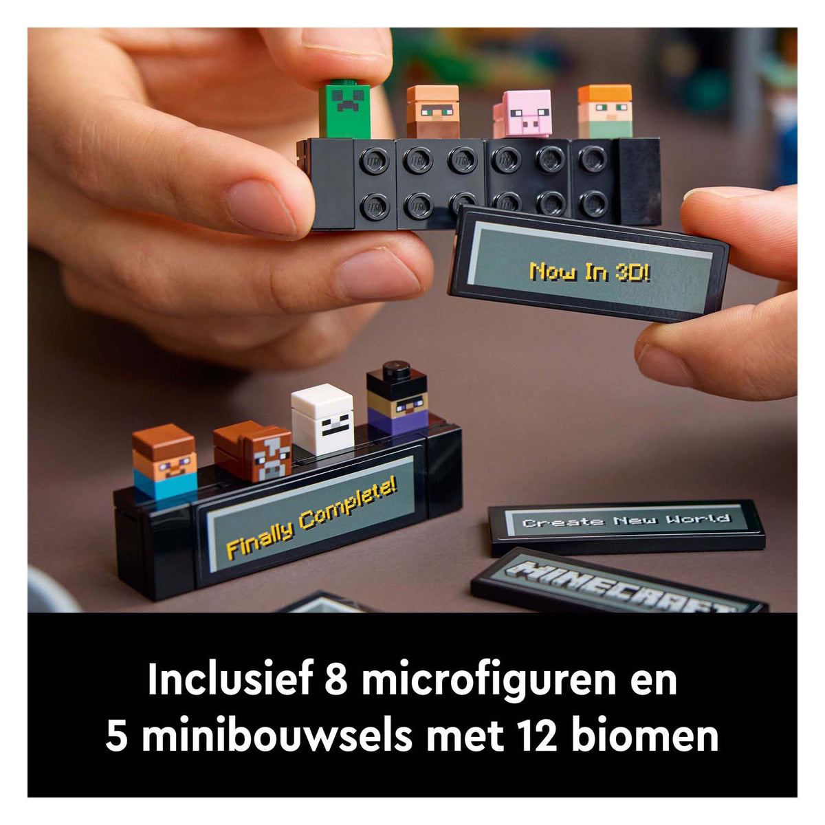 Lego minecraft 21265 il banco da lavoro
