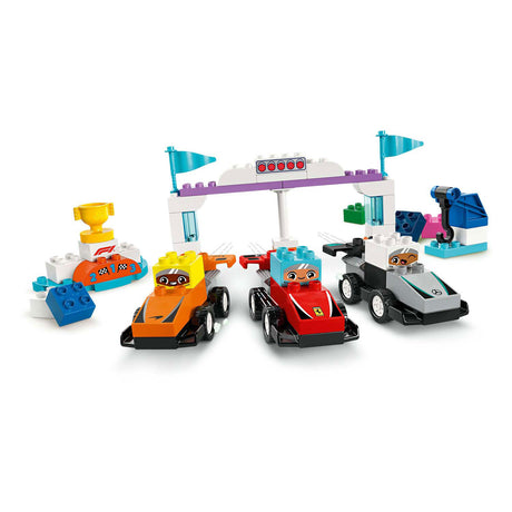 Lego Duplo Town 10445 Auto da corsa e piloti del Team F1