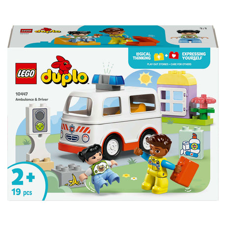 Ambulanza con autista Lego Duplo Town 10447