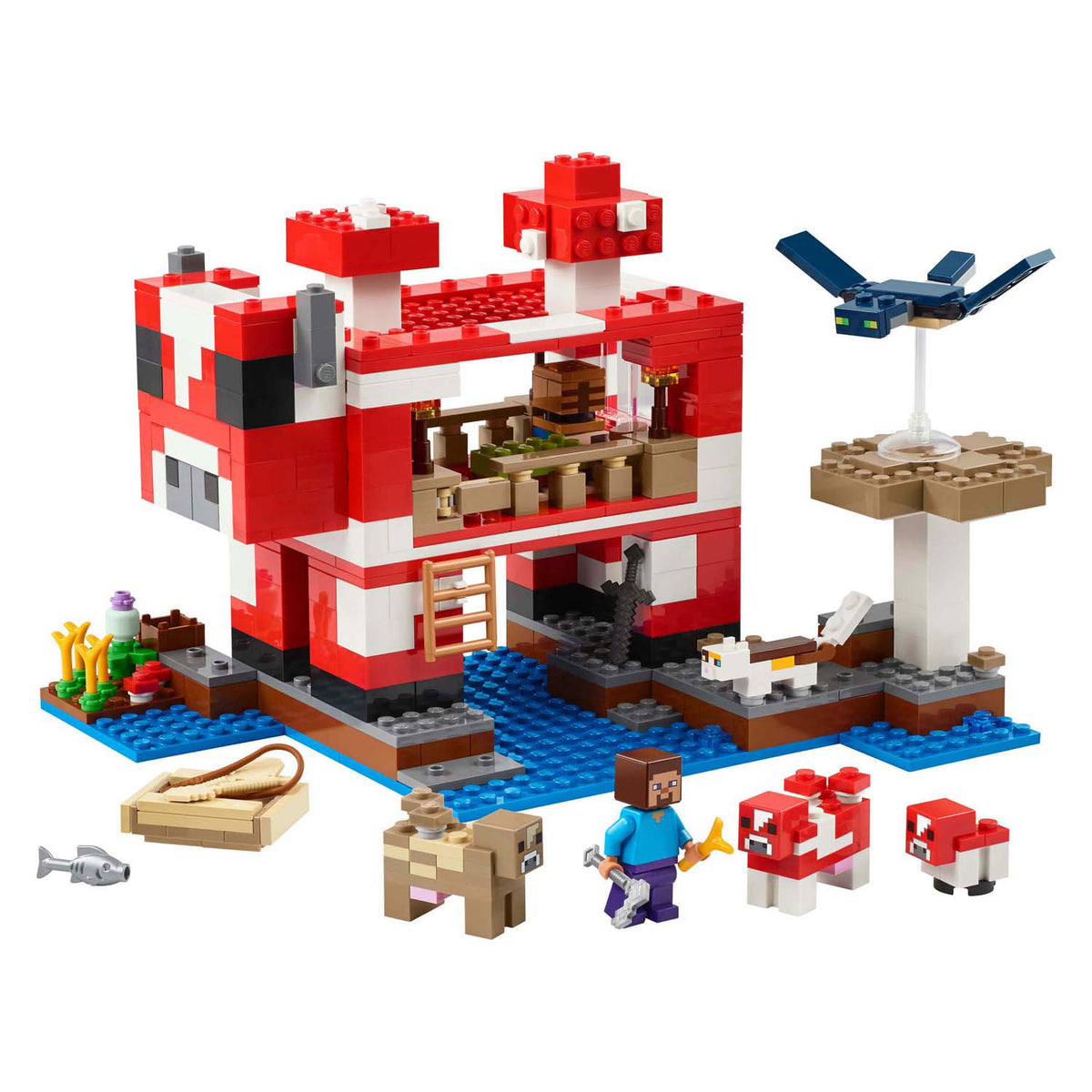 Lego Minecraft la casa del mooshroom - 21270