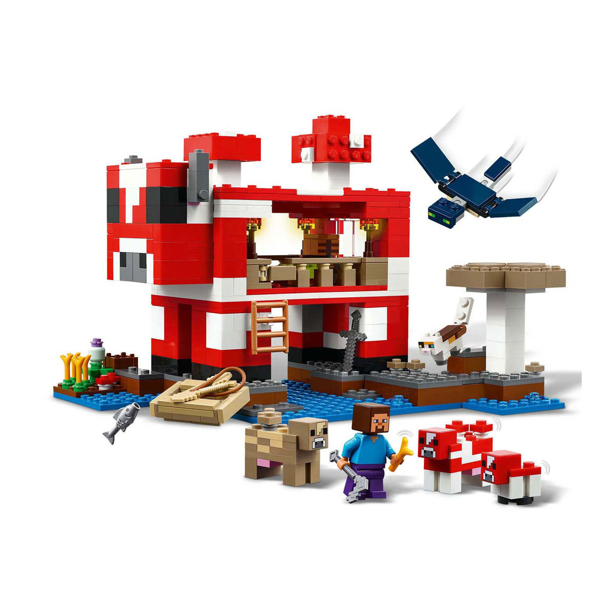 Lego Minecraft la casa del mooshroom - 21270