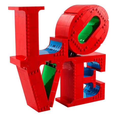 Kit da costruzione Lego Art Love, decorazione per accessori per la casa, per adulti, regalo di San Valentino - 31214