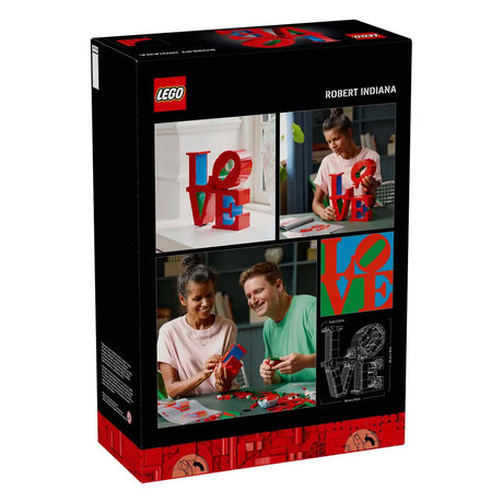 Kit da costruzione Lego Art Love, decorazione per accessori per la casa, per adulti, regalo di San Valentino - 31214
