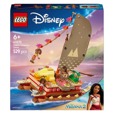 Lego Disney Princess 43270 La canoa avventurosa di Vaiana