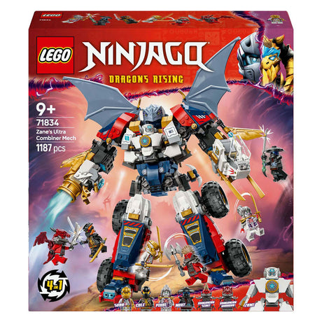 Lego Ninjago 71834 Il mech ultra combo di Zane