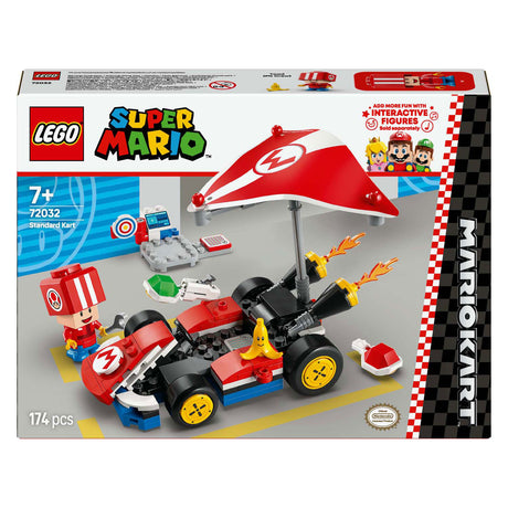 Lego super mario 72032 kart standard di mario kart