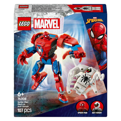 Lego Super Heroes 76308 Il mech di Spider-Man contro l'anti-veleno