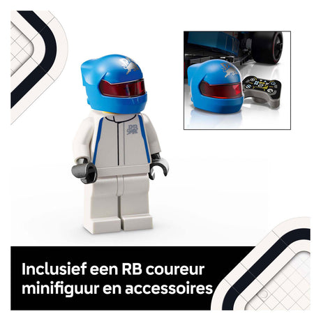 Set di auto da corsa F1 Lego Speed Champions Visa Cash App RB VCarb 01 - 77246