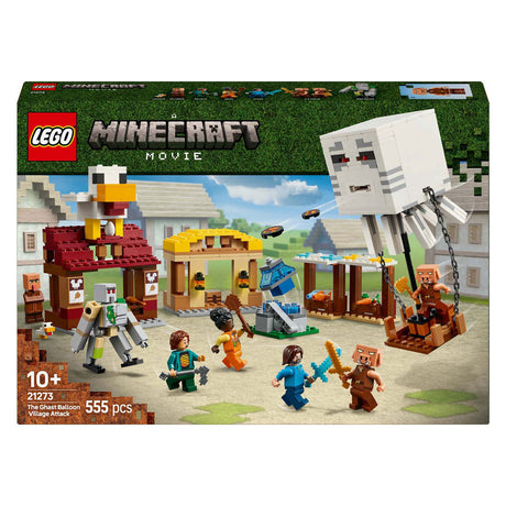 Lego Minecraft l'attacco del pallone spettrale al villaggio - 21273