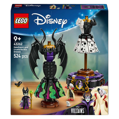 Lego ® Disney Villains - Abiti di Malefica e Crudelia De Mon - 43262